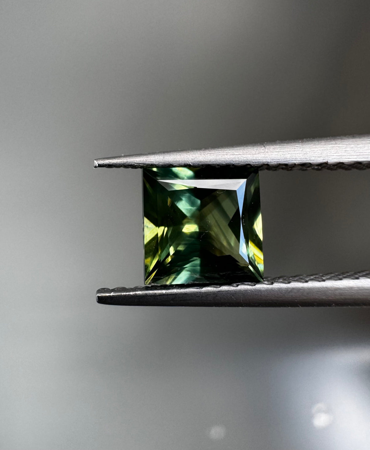 Blue Green Yellow Parti Square Sapphire image 0