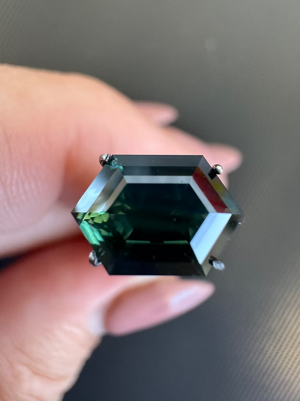 Blue Green Parti Sapphire