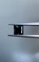 Blue Green Square Sapphire image 3