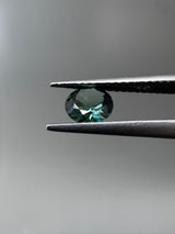 Green Blue Round Sapphire image 1