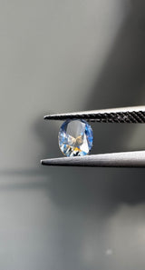 Blue Orange Oval Sapphire image 4