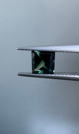 Blue Green Square Sapphire image 2