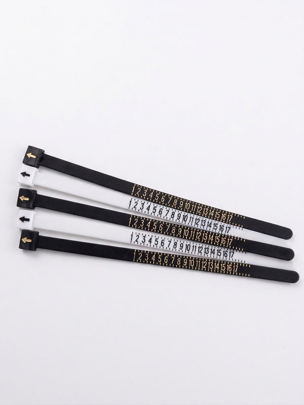 Zip-Tie-Style Ring Sizers