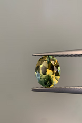 Yellow and Green Sapphire