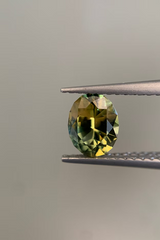 Yellow and Green Sapphire
