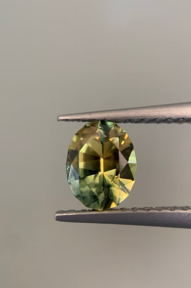 Yellow and Green Sapphire