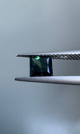 Blue Green Square Sapphire image 0