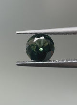 Green Blue Round Sapphire