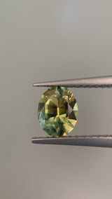 Yellow and Green Sapphire
