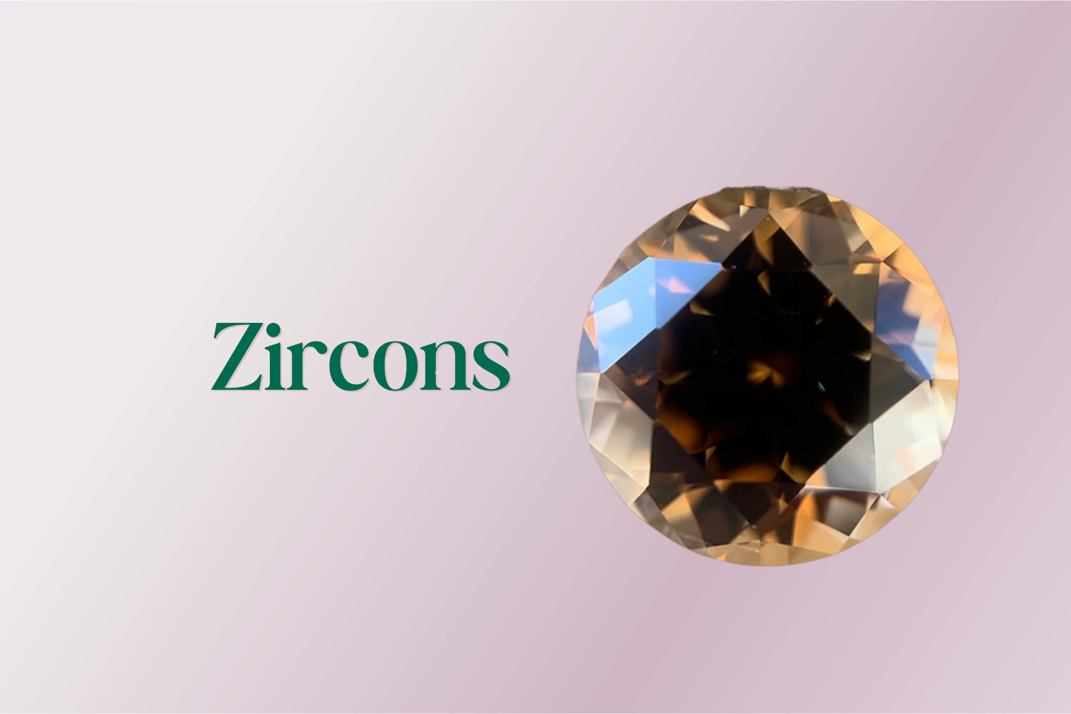 Australian mined real Zircons